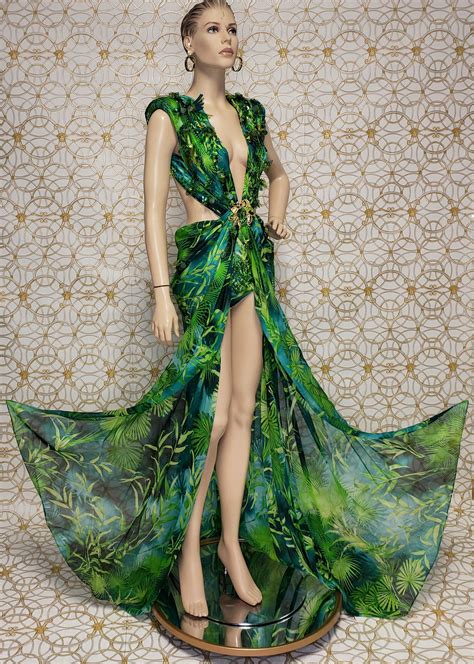 jungle dress schizzi versace|jennifer lopez versace jungle dress.